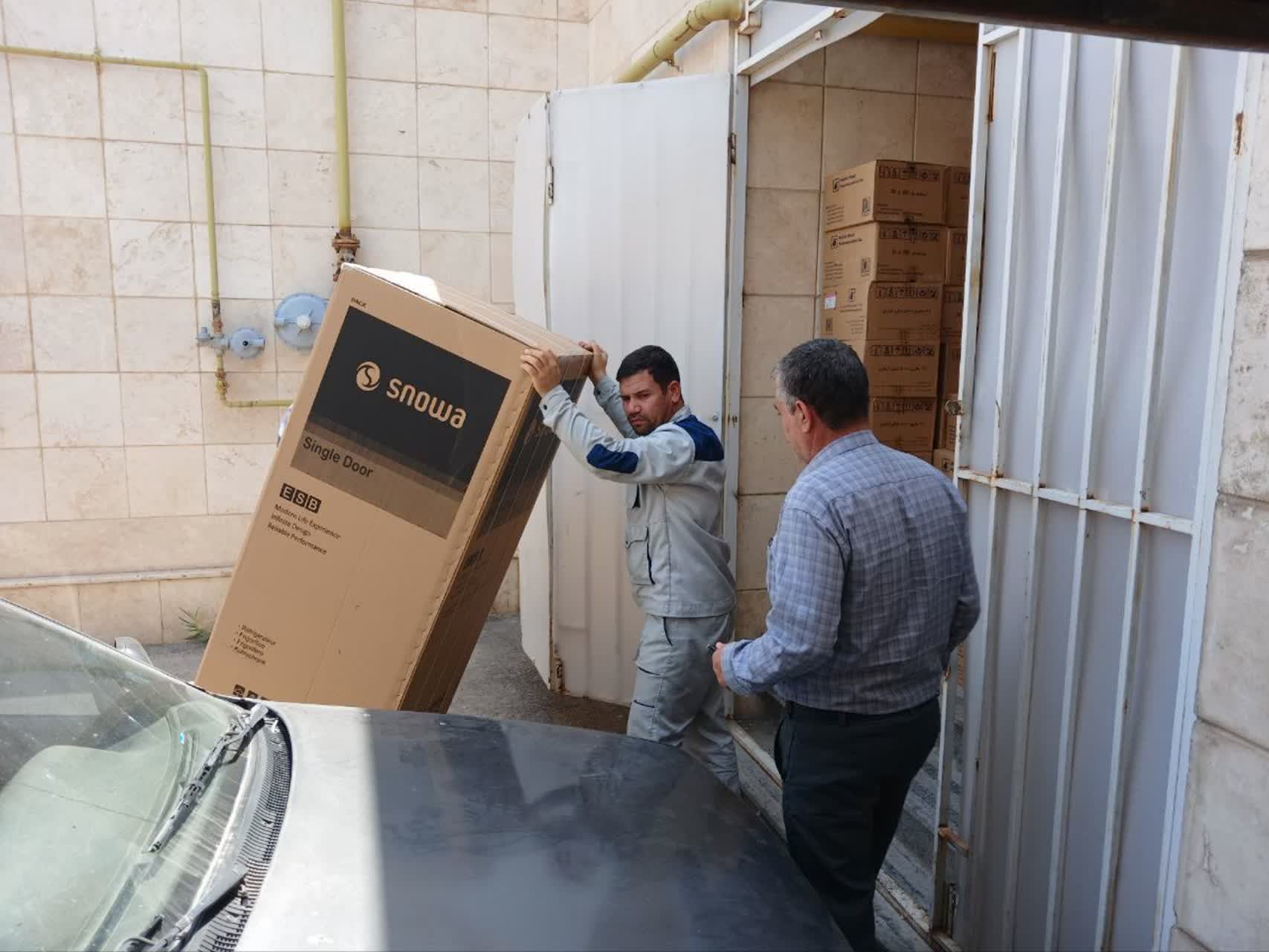  خرید یکدستگاه یخچال جهت واحد آزمایشگاه بیمارستان آیت الله بهاری  با اهدای ۱۰۲ میلیون تومان کمک نقدی از سوی خانواده محترم مرحوم حاج خیراله توکلی 